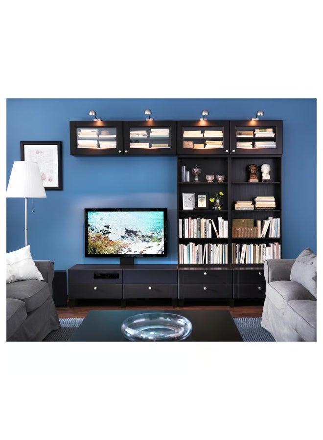 أل أيه بريشوس مصباح أرضي، مطلي بالنيكل/أبيض - مصباح أرضي كلاسيكي من القماش مع مفتاح سحب - Image 5